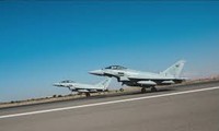 Máy bay chiến đấu Anh tham gia tập trận chung với Không quân Saudi Arabia