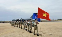 Việt Nam đã tăng cường cử lực lượng làm nhiệm vụ tại các Phái bộ Gìn giữ hòa bình LHQ. Ảnh: Cục Gìn giữ Hòa bình Việt Nam