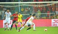 U23 Việt Nam vào bán kết SEA Games 31 với vị trí nhất bảng A. ảnh: Trọng Tài