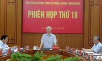 Tổng Bí thư, Chủ tịch nước Nguyễn Phú Trọng chủ trì phiên họp thứ 18 Ban Chỉ đạo T.Ư về PCTN