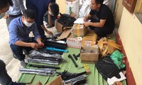 Thu giữ 300kg linh kiện vũ khí tự chế tháng 4/2020 tại Hà Nội