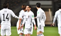 Nhật Bản đè bẹp Mông Cổ 14-0 ở vòng loại World Cup 2022