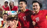 Sao Việt vỡ òa, lên đồ &apos;đi bão&apos; trước chiến thắng của U23 Việt Nam