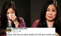 NSND Hồng Vân xin lỗi khán giả vì quảng cáo sai sự thật