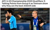 Tiêu đề bài viết Fox Sports ca ngợi U23 Việt Nam