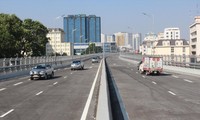 Đường cao tốc Vành đai 4 được thiết kế cầu cạn tương tự như đường trên cao nội đô Hà Nội. Ảnh: T.Đảng