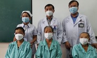 Các bệnh nhân bị hoại tử xương hàm mặt sau can thiệp tại Bệnh viện Chợ Rẫy (hàng đầu)