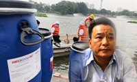Hà Nội đã mua hơn 400 tấn chế phẩm RedOxy-3C để xử lý ô nhiễm nước hồ trên địa bàn thành phố 