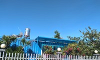 Cty Tân Thành cho lắp đặt nhiều container trái phép trên khu đất quốc phòng Ảnh: Lữ Hồ