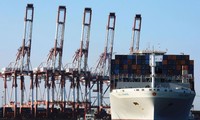 Hàng hóa xuất khẩu tại một cảng ở Thanh Đảo, Sơn Đông, Trung Quốc ảnh: Reuters 