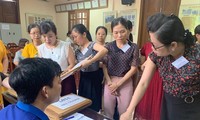 Cán bộ coi thi ở Thanh Hoá kỳ thi tốt nghiệp THPT năm 2019 