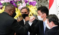 Bốn bộ trưởng Mỹ và Nhật Bản thể hiện quyết tâm sát cánh ảnh: Reuters 
