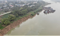 Đua nhau hút cát sông Lô: Chủ tịch Phú Thọ chỉ đạo kiểm tra, xem xét dừng khai thác
