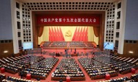 Toàn cảnh phiên bế mạc Đại hội XIX Đảng Cộng sản Trung Quốc, ngày 24/10. (Nguồn: THX/TTXVN)