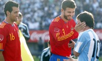 Nếu gặp, Argentina và Messi sẽ khó lòng thắng được một đối thủ toàn diện và có chiều sâu như Tây Ban Nha. Ảnh: Reuters