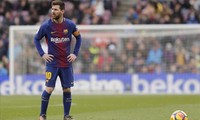 Messi sẽ ở lại Barca đến năm 34 tuổi. Ảnh: Reuters.
