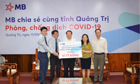 MB ủng hộ Quảng Trị 1 tỷ đồng chống dịch COVID-19