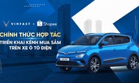 Trải nghiệm mới: 'Lướt' Shopee trên xe điện VinFast VF e34