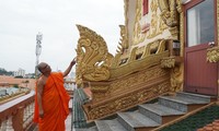 Độc đáo ngôi chùa Khmer giữa lòng Tây Đô