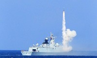 Hải quân Trung Quốc tập trận trên Biển Đông ảnh: CFP