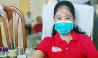 Ngày hội hiến máu tình nguyện ở huyện Cù Lao Dung