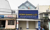 Ngôi nhà 20C Phan Chu Trinh của bà Liên đang bị tòa phong tỏa 