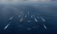GS James Borton nhận định, từ năm 2021, Mỹ và một số đồng minh sẽ tiếp tục thực hiện các cuộc tuần tra tự do hàng hải Ảnh: US Navy