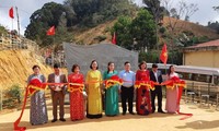 Bia lưu niệm Tây Tiến đã được chính thức khánh thành tại Sài Khao, Thanh Hoá. Ảnh: Thanh Thuỷ
