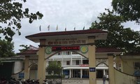 Bệnh viện Đa khoa huyện Đức Thọ nơi xảy ra vụ việc.