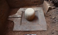 Linga-Yoni liền khối vừa được phát hiện tại khu đền tháp Mỹ Sơn