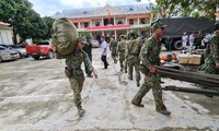 Quân đội hành quân vào Trà Leng, tìm kiếm cứu hộ người mất tích