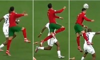 Cristiano Ronaldo đã bật cao bao nhiêu trong cú nhảy “không tưởng” trước khung thành Pháp?