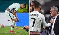 Phải rời EURO 2020, HLV Bồ Đào Nha nói gì về việc Cristiano Ronaldo ném băng đội trưởng?