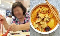 Singapore: Nghe tin sắp giãn cách, bà cụ ra quán ăn luôn 10 tô mì cà-ri trong 45 phút