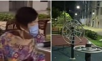 Singapore: Thiết bị tập thể dục ở sân chung cư tự chuyển động kỳ bí dù không có ai dùng