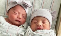 Một người mẹ ở Mỹ sinh đôi “ngoạn mục”: Con lớn ra đời năm 2021, con nhỏ ra đời năm 2022