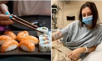 Ăn 32 miếng sushi phải đi cấp cứu, cô gái gửi lời cảnh báo những ai hay đi ăn buffet