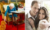 Những bức ảnh đặc biệt trên bàn Nữ hoàng Anh: Có William, Kate, Harry, thiếu mỗi Meghan