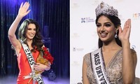 Á hậu 1 Hoa hậu Hoàn vũ 2021 đeo băng Miss Universe như Harnaaz Sandhu trong sự kiện mới