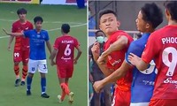 Một cầu thủ Thái Lan dùng võ Muay Thái “hạ” đối thủ ngay trên sân bóng, khán giả sốc nặng