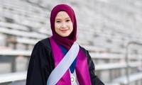 Nữ sinh châu Á xinh như hoa hậu đứng đầu khoa kỹ sư của đại học danh tiếng Virginia Tech
