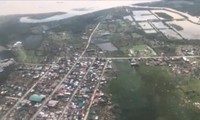 Clip: Philippines công bố hình ảnh thành phố bị bão Goni tàn phá, ai thấy cũng đau lòng
