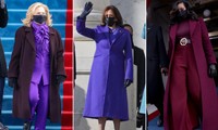 Trang phục tím tràn ngập trong Lễ Nhậm Chức của Joe Biden - Kamala Harris, tại sao vậy?