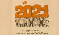 Đón Tết tích cực với những thông điệp siêu đáng yêu: 2020 mình vượt qua được thì 2021 sợ gì!