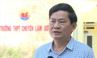 Ông Chu Anh Tuấn, Hiệu trưởng THPT chuyên Lam Sơn. Ảnh: Lam Sơn.