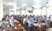 Đại biểu tham gia Hội nghị tại xã Quách Phầm Bắc, huyện Đầm Dơi
