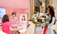 Hari Won được fan tổ chức sinh nhật ngập sắc hồng, tiết lộ đang làm talkshow về gia đình