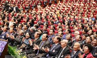 Các đại biểu dự phiên khai mạc Đại hội. (Nguồn: TTXVN) 