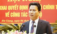 Bí thư Tỉnh ủy Hà Giang Đặng Quốc Khánh