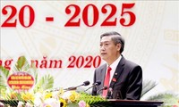 Ông Nguyễn Hữu Đông, Ủy viên dự khuyết Ban Chấp hành Trung ương Đảng, Bí thư tỉnh ủy khóa XIV được tín nhiệm bầu giữ chức Bí thư tỉnh ủy khóa XV, nhiệm kỳ 2020-2025.